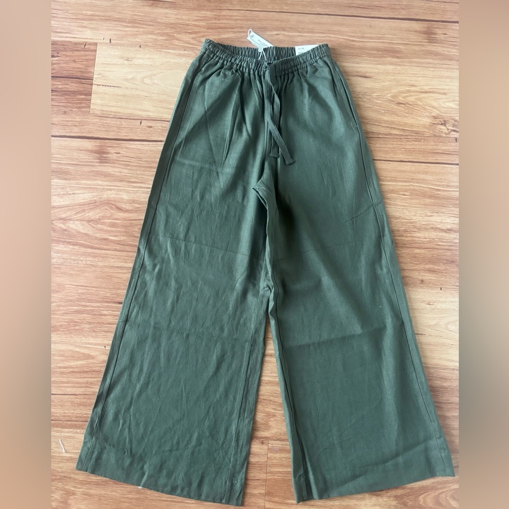 Max Studio Olive Trousers
